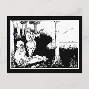 Postale Carte postale-Illustration vintage-Aubrey Beardsle