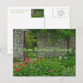 Postale carte postale, JARDIN BOTANIQUE TOLEDO (Devant / Derrière)