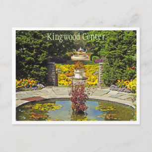 POSTALE CARTE POSTALE, "JARDINS EN BOIS DE KINGWOOD/ MER D