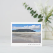 POSTALE CARTE POSTALE: KEEL STRAND, ACHILL, CO.MAYO (Debout devant)