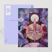 Postale Carte postale: "La naissance" (Devant / Derrière)