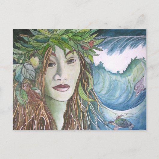 Postale Carte postale: "Laka" (Devant)