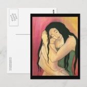 Postale Carte postale: "Maman" (Devant / Derrière)