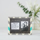 POSTALE CARTE POSTALE-MERCI-VOUS NOTE-FIXE TOUTE OCCASION (Debout devant)