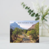 Postale Carte postale:  Parc national de Zion, Utah (Debout devant)