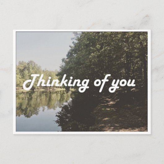 Postale Carte postale: Pensez à vous (Devant)