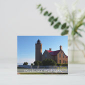 Postale Carte postale/Phare de Mackinac (Debout devant)