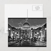 Postale Carte postale-Places-Basilique Saint-Pierre (Devant / Derrière)