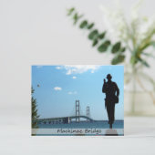 Postale Carte postale/Pont Mackinac (Debout devant)