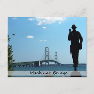 Postale Carte postale/Pont Mackinac