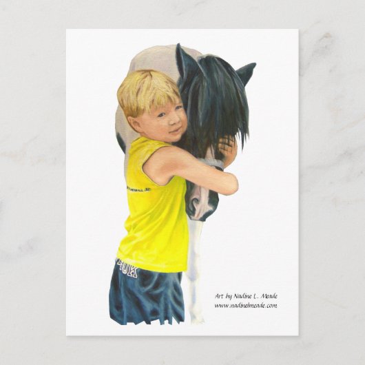 Postale Carte postale, Pony Love (Devant)