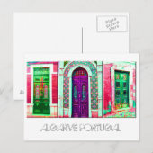 Postale Carte postale: Portes portugaises (Devant / Derrière)