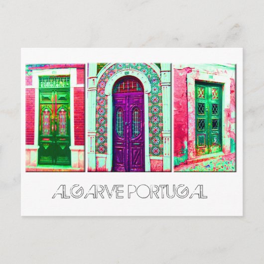 Postale Carte postale: Portes portugaises (Devant)