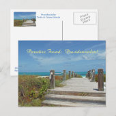 Postale carte postale/Providenciales/Turks and Caicos/Para (Devant / Derrière)