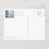 POSTALE CARTE POSTALE, "RUM POINT PIER, GRAND CAYMAN" (Dos)