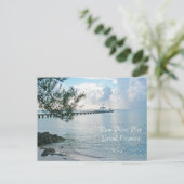 POSTALE CARTE POSTALE, "RUM POINT PIER, GRAND CAYMAN" (Debout devant)