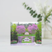 POSTALE CARTE POSTALE, SAUTS GARDENS IN BLOOM (PHOTOG) (Debout devant)