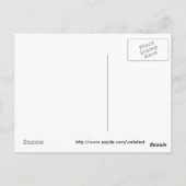 Postale Carte postale, Si vous n'êtes pas l'oiseau princip (Dos)