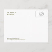 Postale carte postale, "St Basil's, Moscou" (Dos)