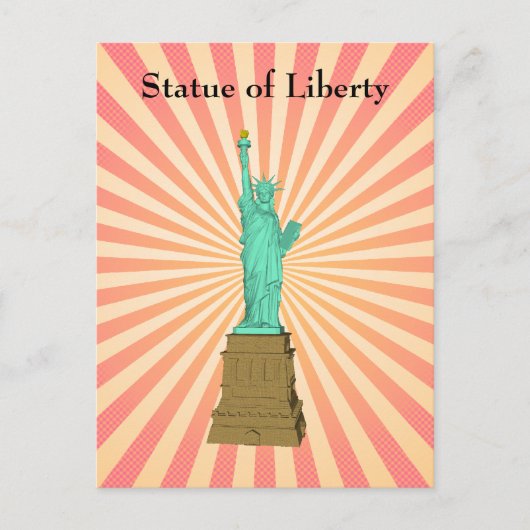Postale Carte postale: Statue de la Liberté (Devant)