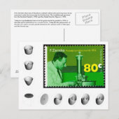 Postale Carte postale: Timbre commercial Zernike (Devant / Derrière)