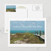 Postale carte postale/TURQUES ET CAICOS DANS MON ESPRIT/SE (Devant / Derrière)