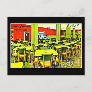 Postale Carte Postale-Vintage Dallas Artwork-46