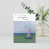 Postale Carte postale, Voilier Bible Scripture, Chercher l (Debout devant)