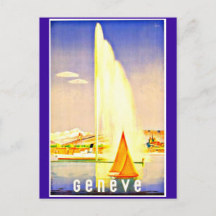 Postale Carte postale-Voyage vintage-Genève