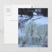 Postale Carte postale, Webster Falls, Hamilton, Ontario, C (Devant / Derrière)