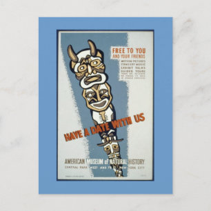 Postale Carte Postale-WPA-Avoir Une Date Avec Nous