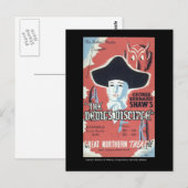 Postale Carte postale-WPA Le disciple de Chicago-Devil (Devant / Derrière)