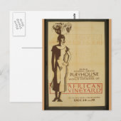 Postale Carte postale-WPA-Vignoble africain (Devant / Derrière)
