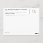 Postale Carte postale: Zernike polynomial Z(8,4) dos blanc (Dos)