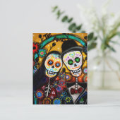 POSTALE CARTE POSTCARD MARIAGE (Debout devant)