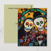 POSTALE CARTE POSTCARD MARIAGE (Devant / Derrière)