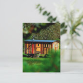 POSTALE CARTE POSTCARD PETITE MAISON (Debout devant)