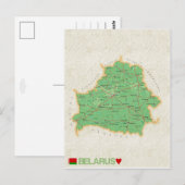 Postale CARTE POSTCARDS ♥ Belarus (Devant / Derrière)
