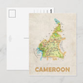 Postale CARTE POSTCARDS ♥ Cameroun (Devant / Derrière)