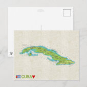 Postale CARTE POSTCARDS ♥ Cuba (Devant / Derrière)