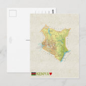 Postale CARTE POSTCARDS ♥ Kenya (Devant / Derrière)