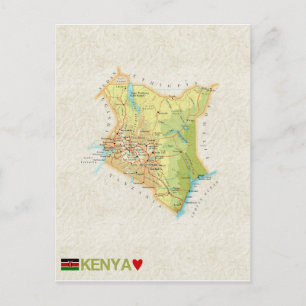 Postale CARTE POSTCARDS ♥ Kenya