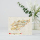 Postale CARTE POSTCARDS ♥ Kirghizistan (Debout devant)