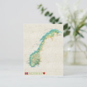 Postale CARTE POSTCARDS ♥ Norvège (Debout devant)