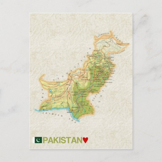 Postale CARTE POSTCARDS ♥ Pakistan (Devant)