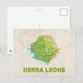 Postale CARTE POSTCARDS ♥ Sierra Leone (Devant / Derrière)