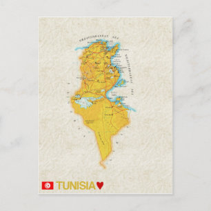 Postale CARTE POSTCARDS ♥ Tunisie