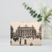 Postale Carte Poste vintage Paris, Opéra (Debout devant)