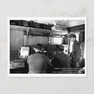 Postale Carte QG Enigma