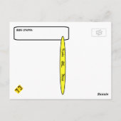 Postale Carte QSL Homebrew Ham Personnaliser It! (Dos)